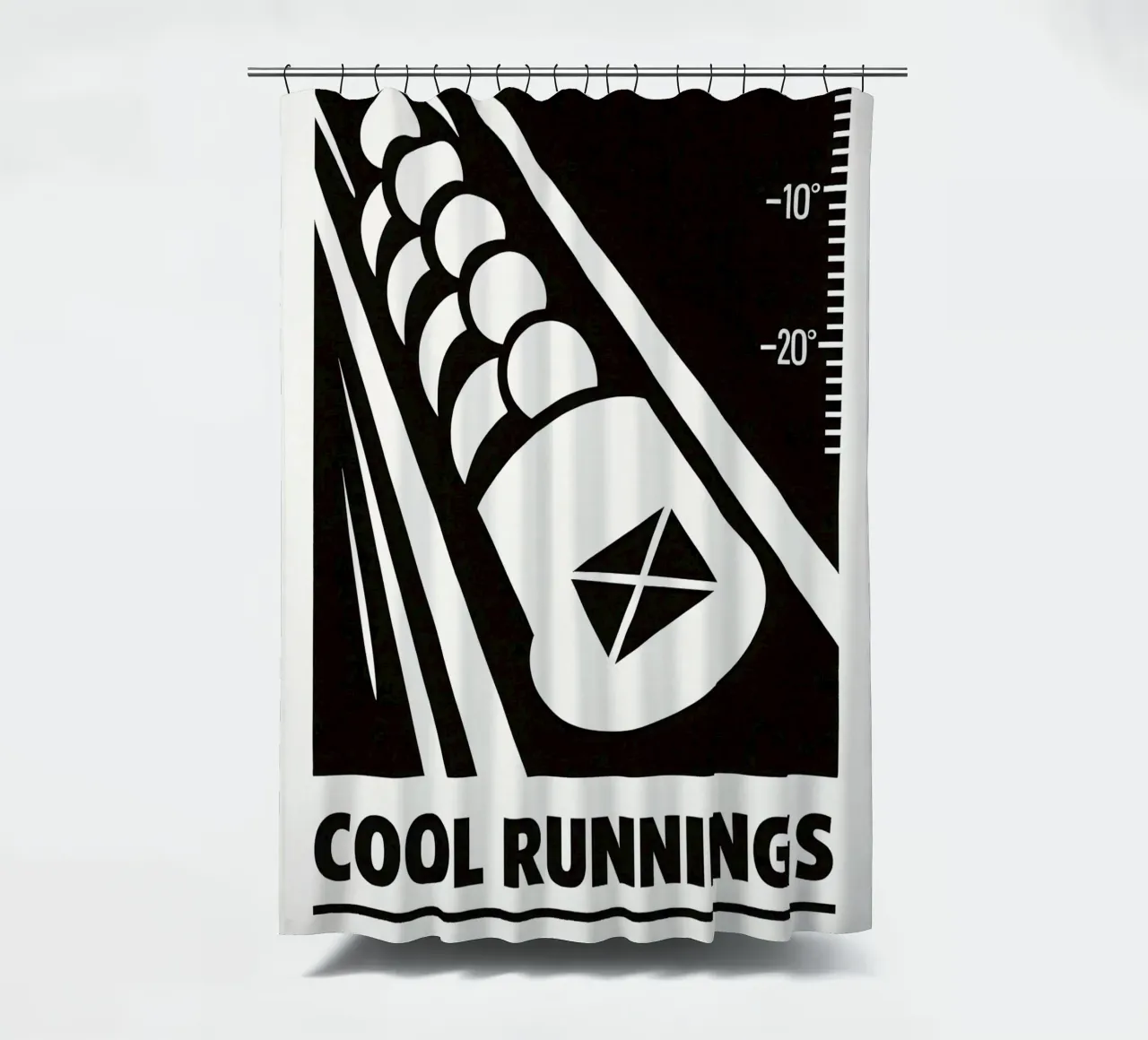 Cool Runnings Print tenda da doccia da MoviesArt