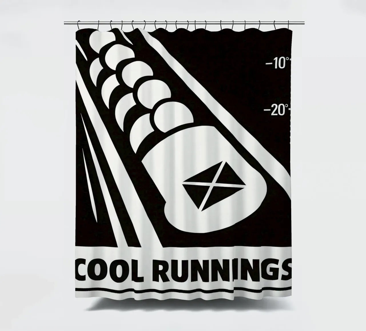 Cool Runnings Print tenda da doccia da MoviesArt