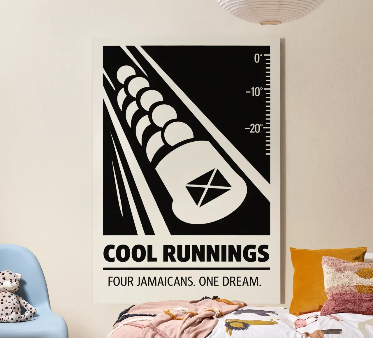 Cool Runnings Print plexiglass da MoviesArt