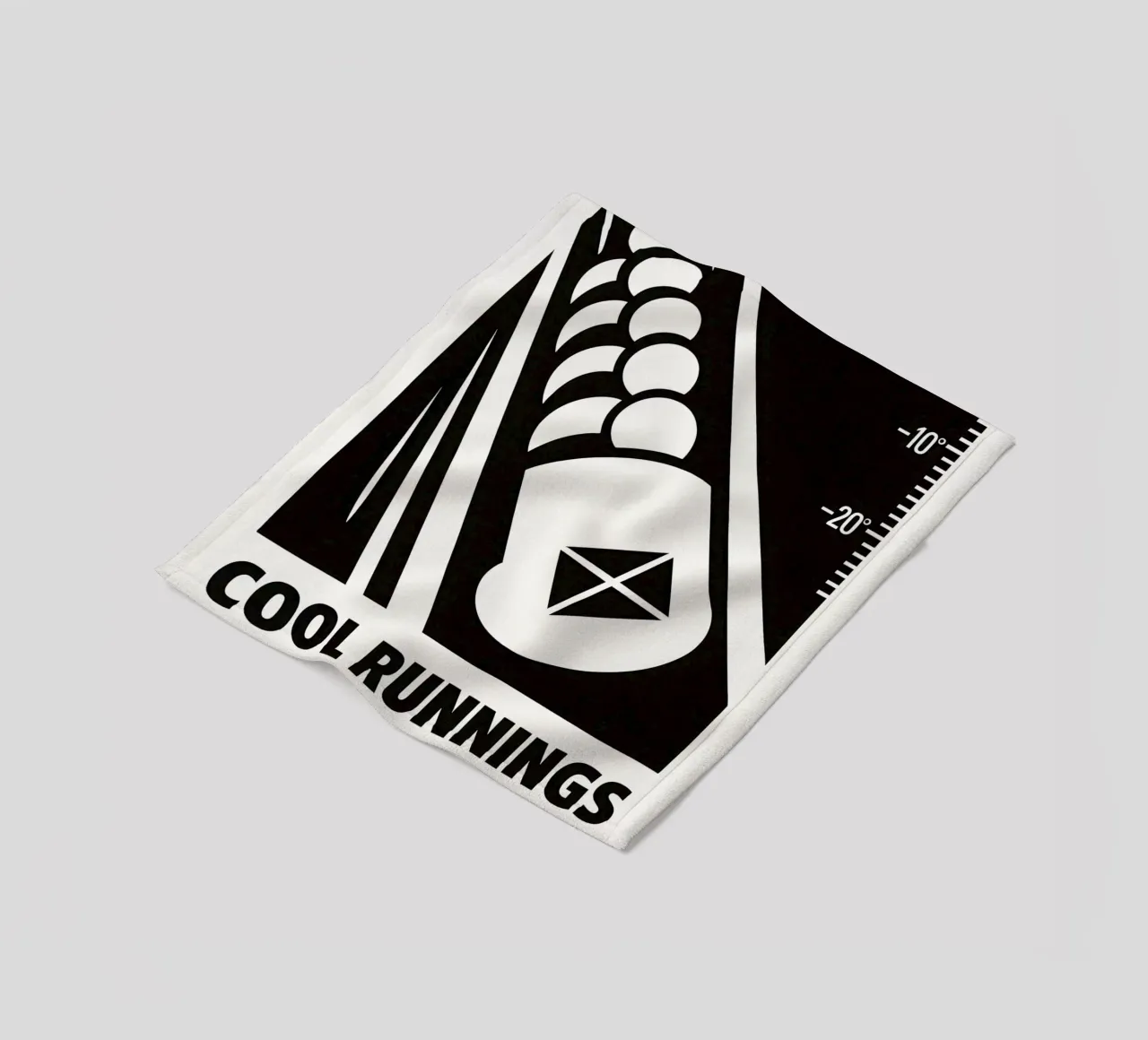 Cool Runnings Print coperta in pile da MoviesArt