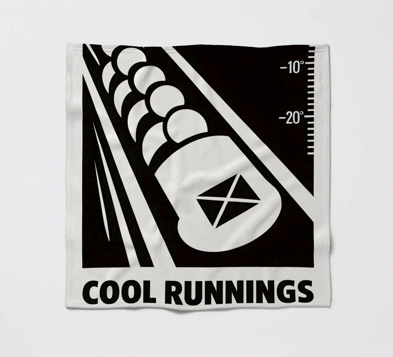 Cool Runnings Print coperta in pile da MoviesArt
