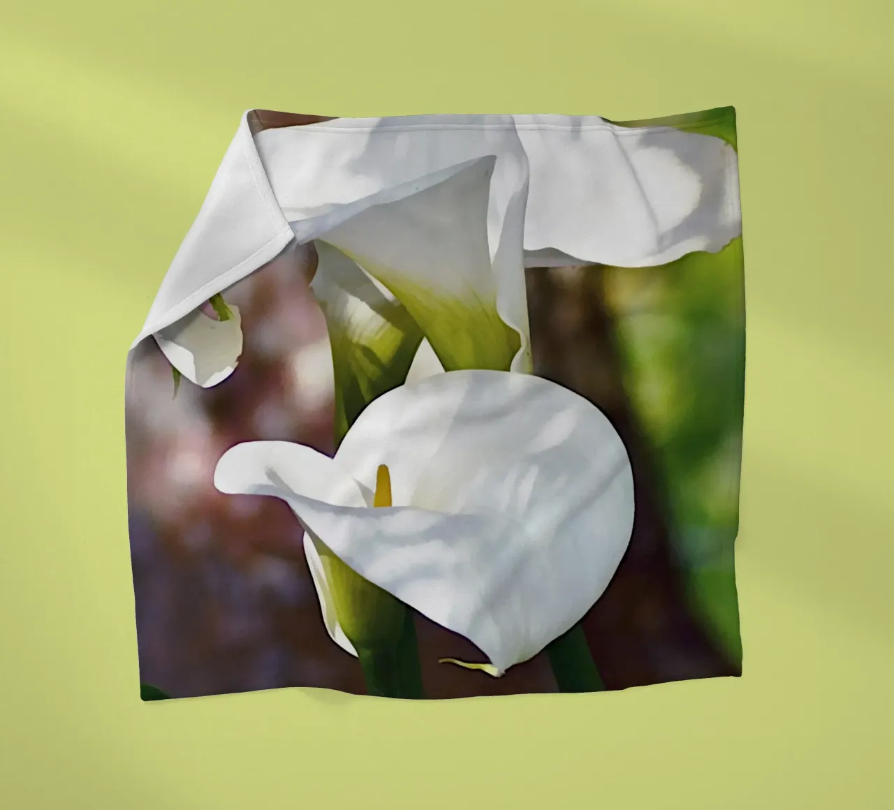 FAA315 BELLEZZA BIANCA. ARUM. coperta in pile da Thierry vobmann photography