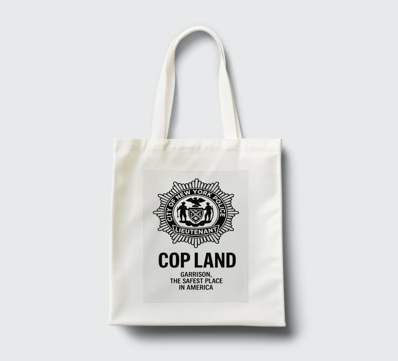 Cop Land Print tote bag by MoviesArt