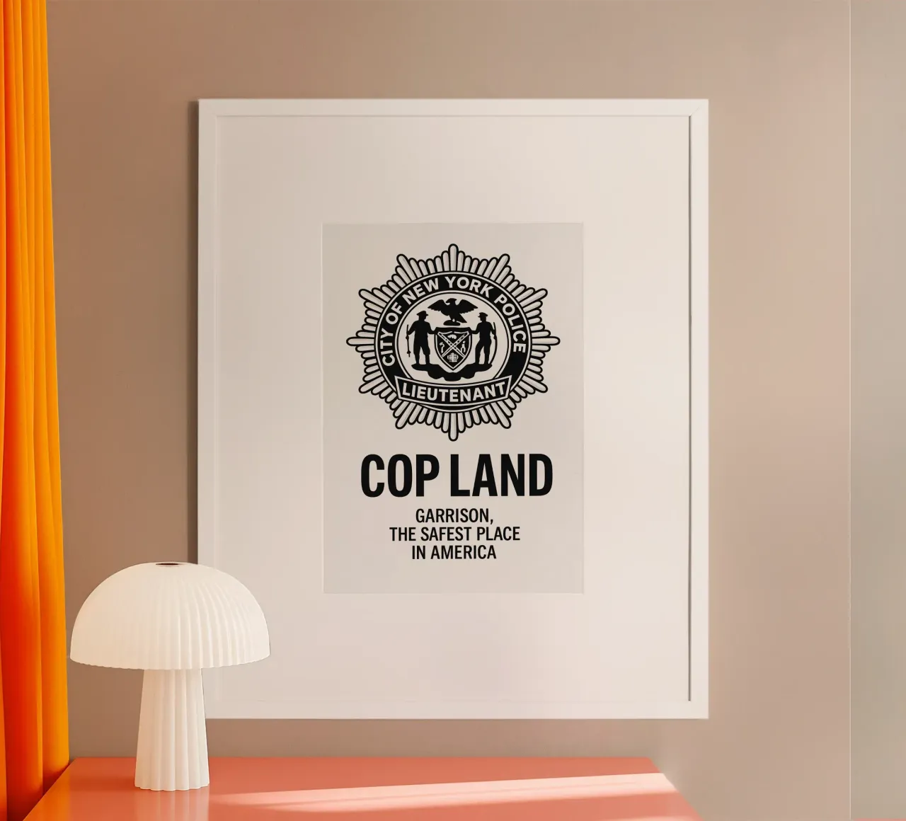 Cop Land Print carta hahnemühle da MoviesArt