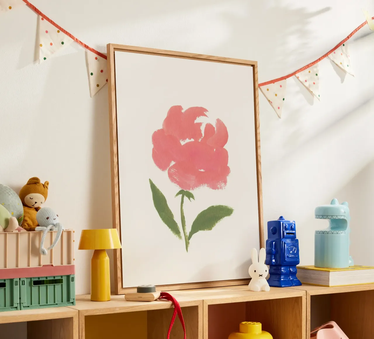 Rosa - Guazzo plexiglass da intemporalis