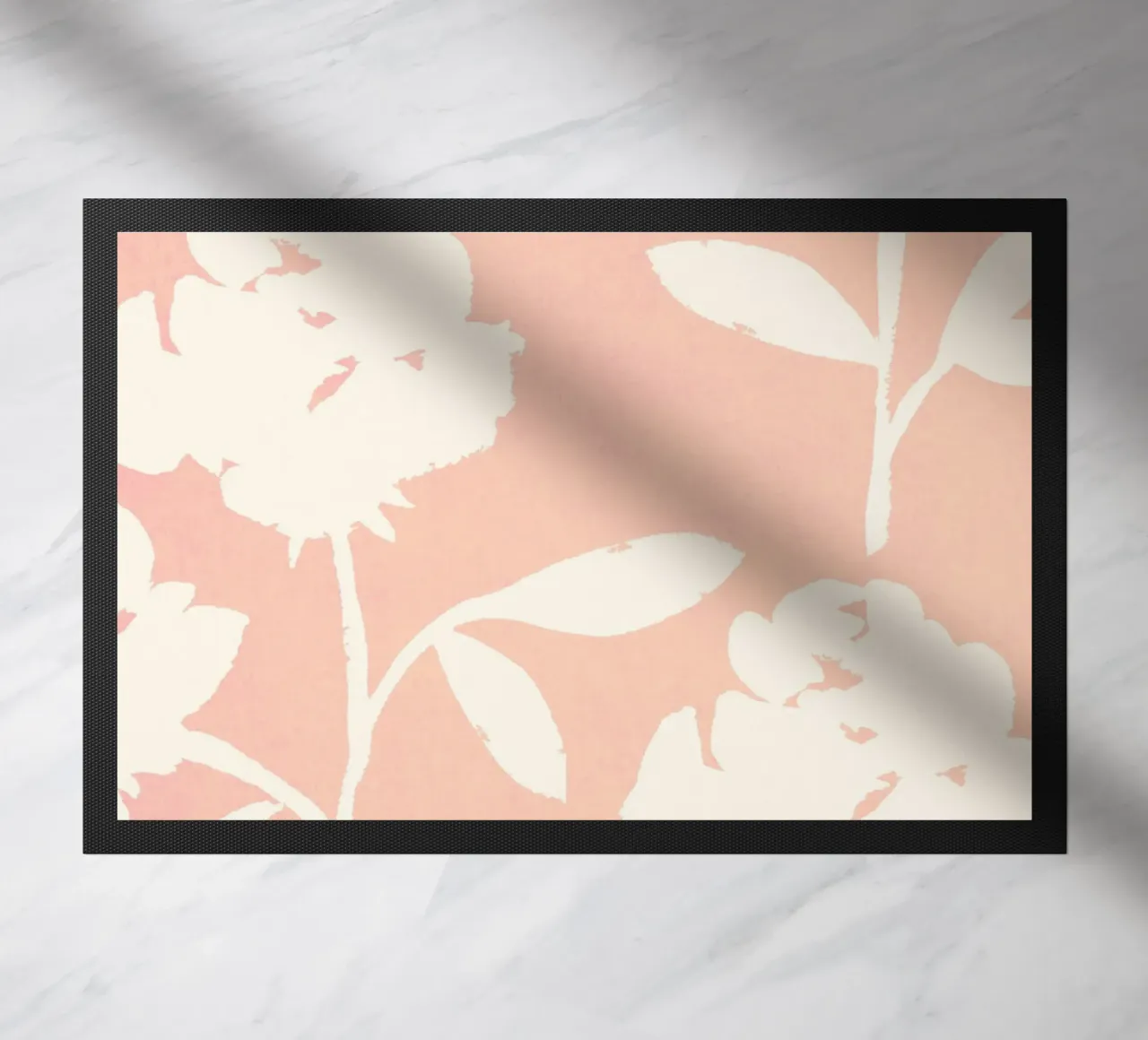 Rose Pattern - Pink doormat by intemporalis