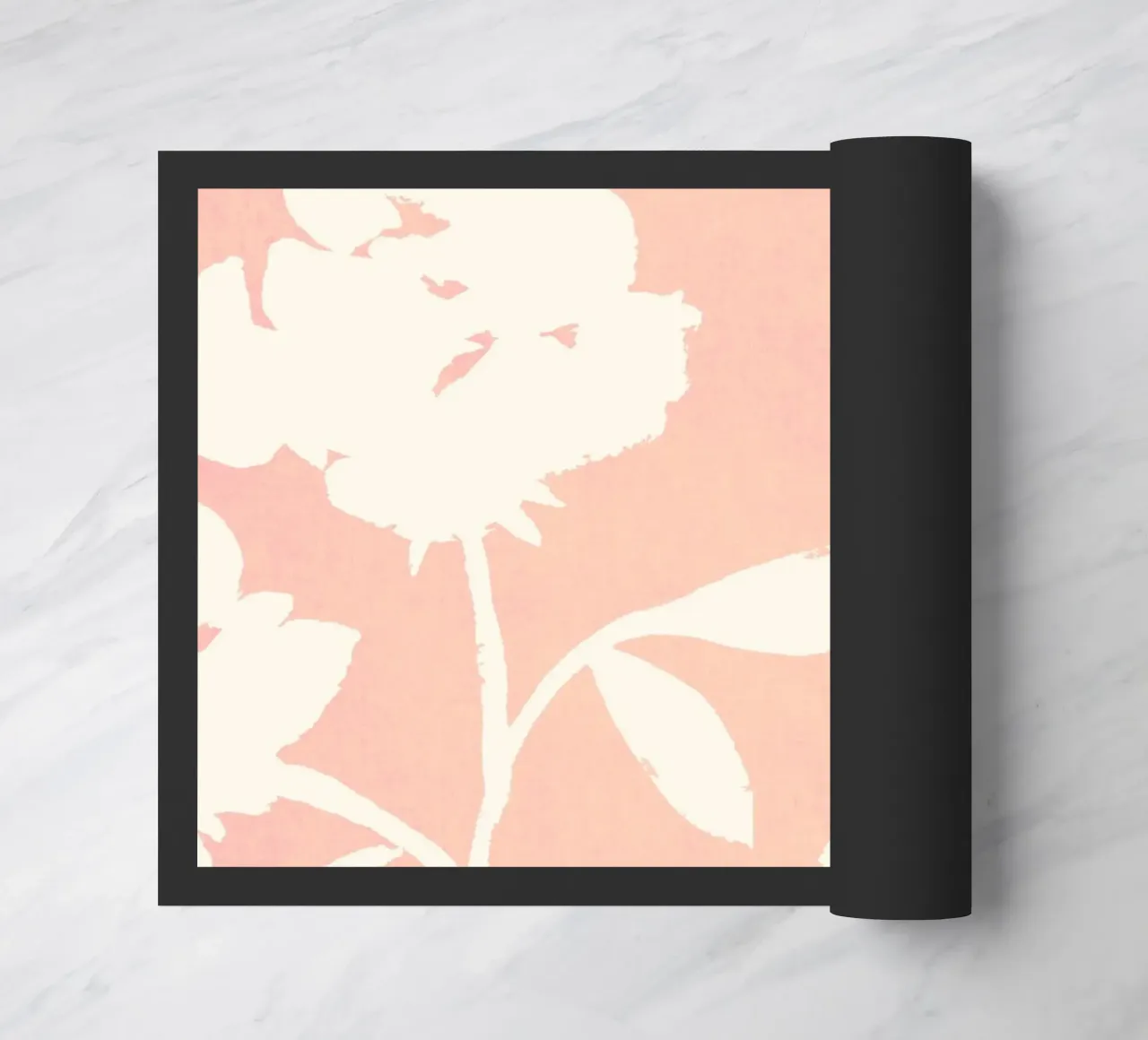 Rose Pattern - Pink doormat by intemporalis