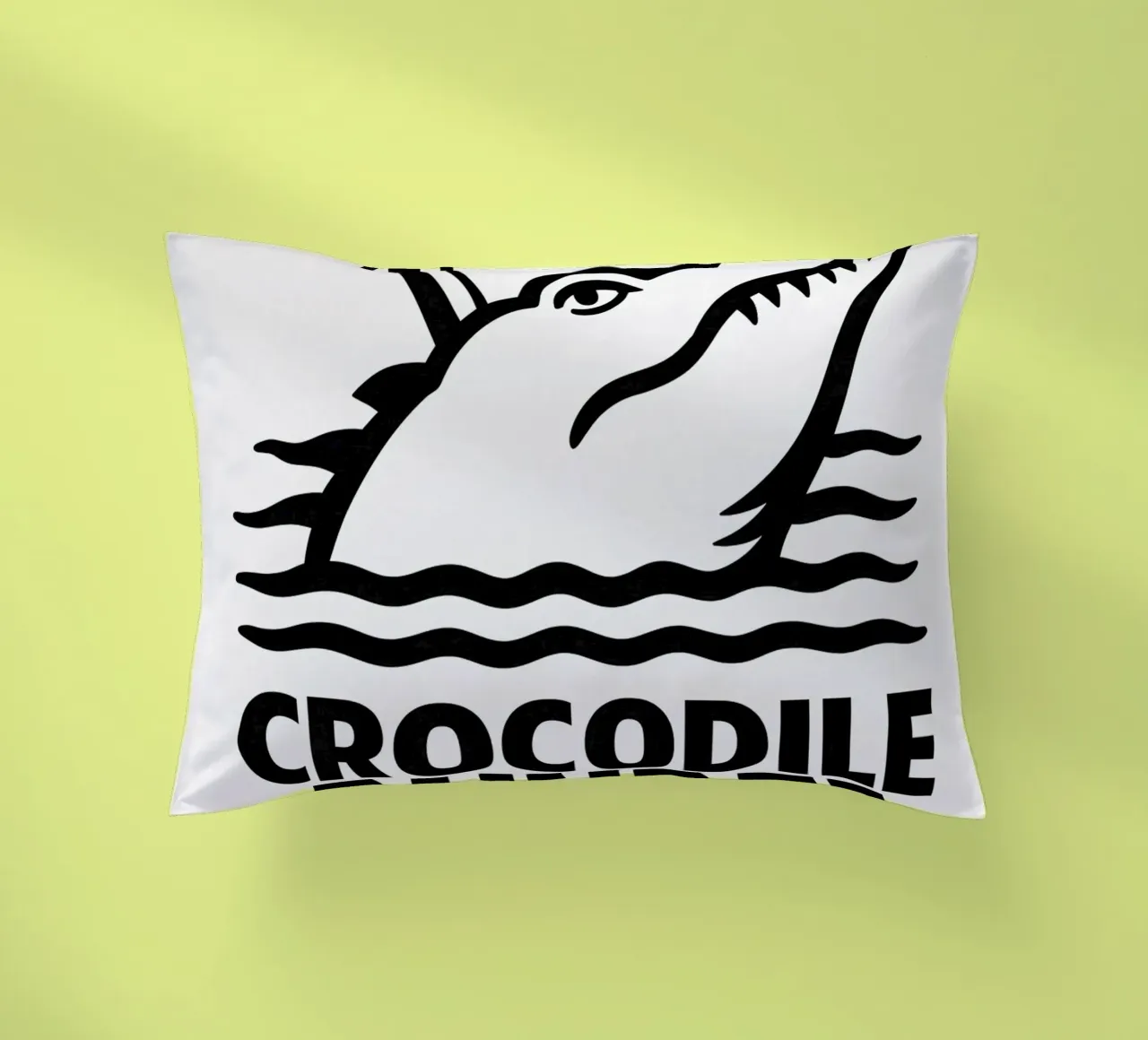 Crocodile Dundee Print cuscino da MoviesArt