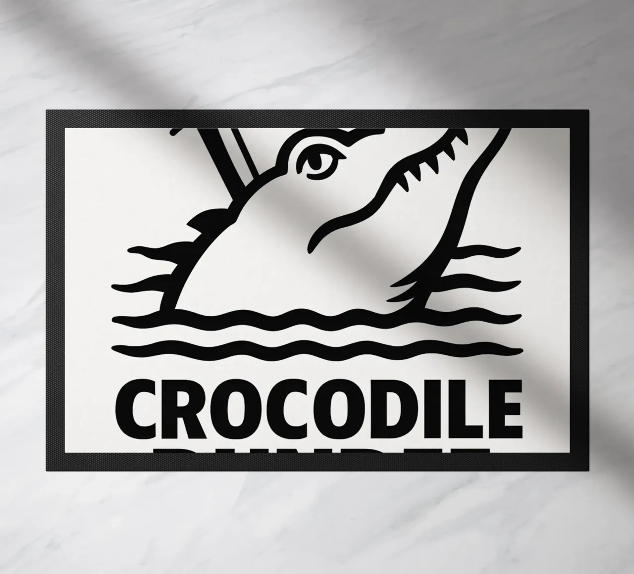 Crocodile Dundee Print zerbino da MoviesArt