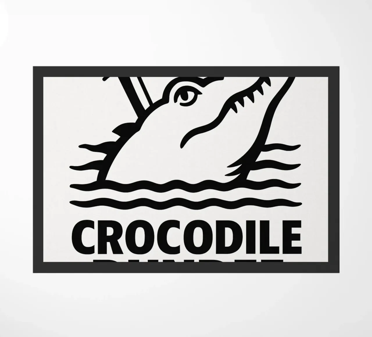 Crocodile Dundee Print zerbino da MoviesArt