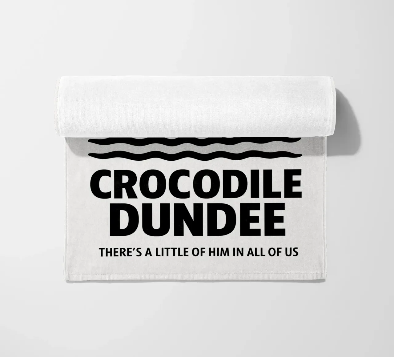Crocodile Dundee Print telo mare da MoviesArt