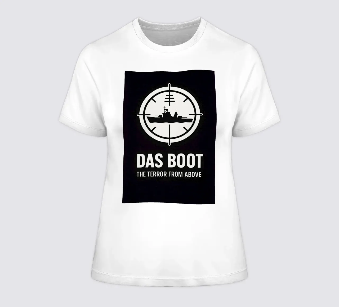 Das Boot Print t-shirt da donna da MoviesArt