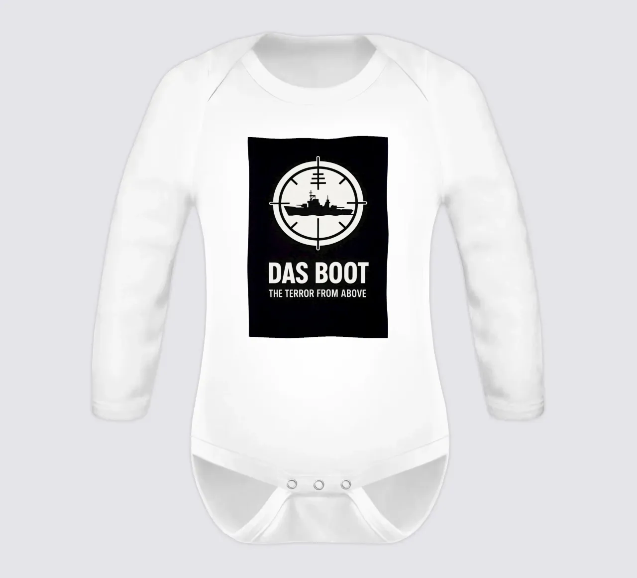 Das Boot Print body neonato maniche lunghe da MoviesArt