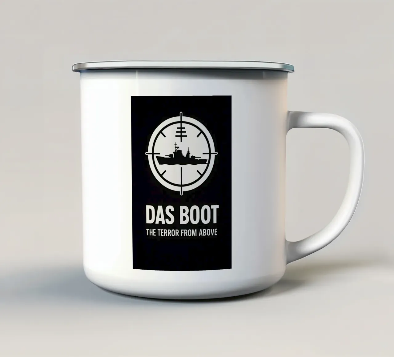 Das Boot Print tazza in smalto da MoviesArt