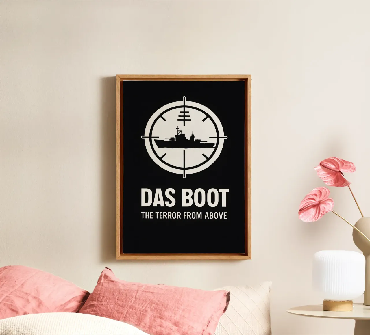 Das Boot Print tela da MoviesArt