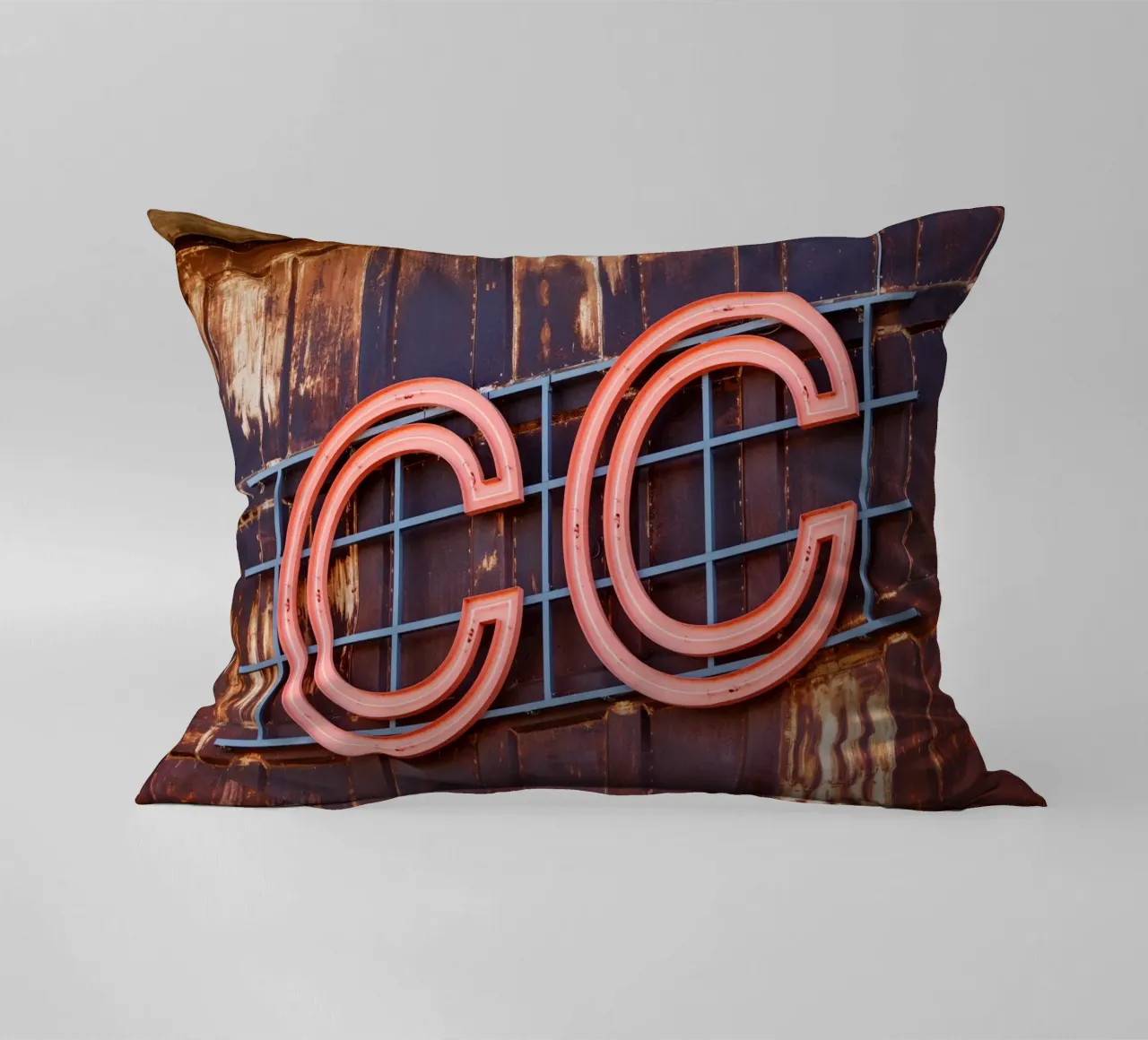 Lettere illuminate Copenhagen Contemporary cuscino da the view