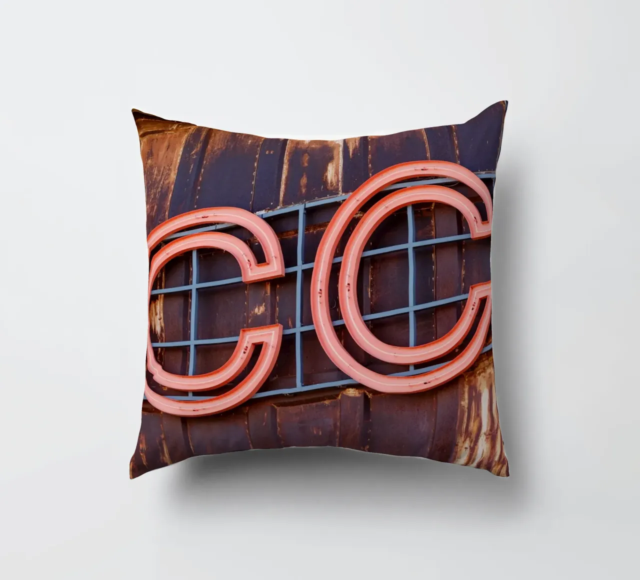 Lettere illuminate Copenhagen Contemporary cuscino da the view