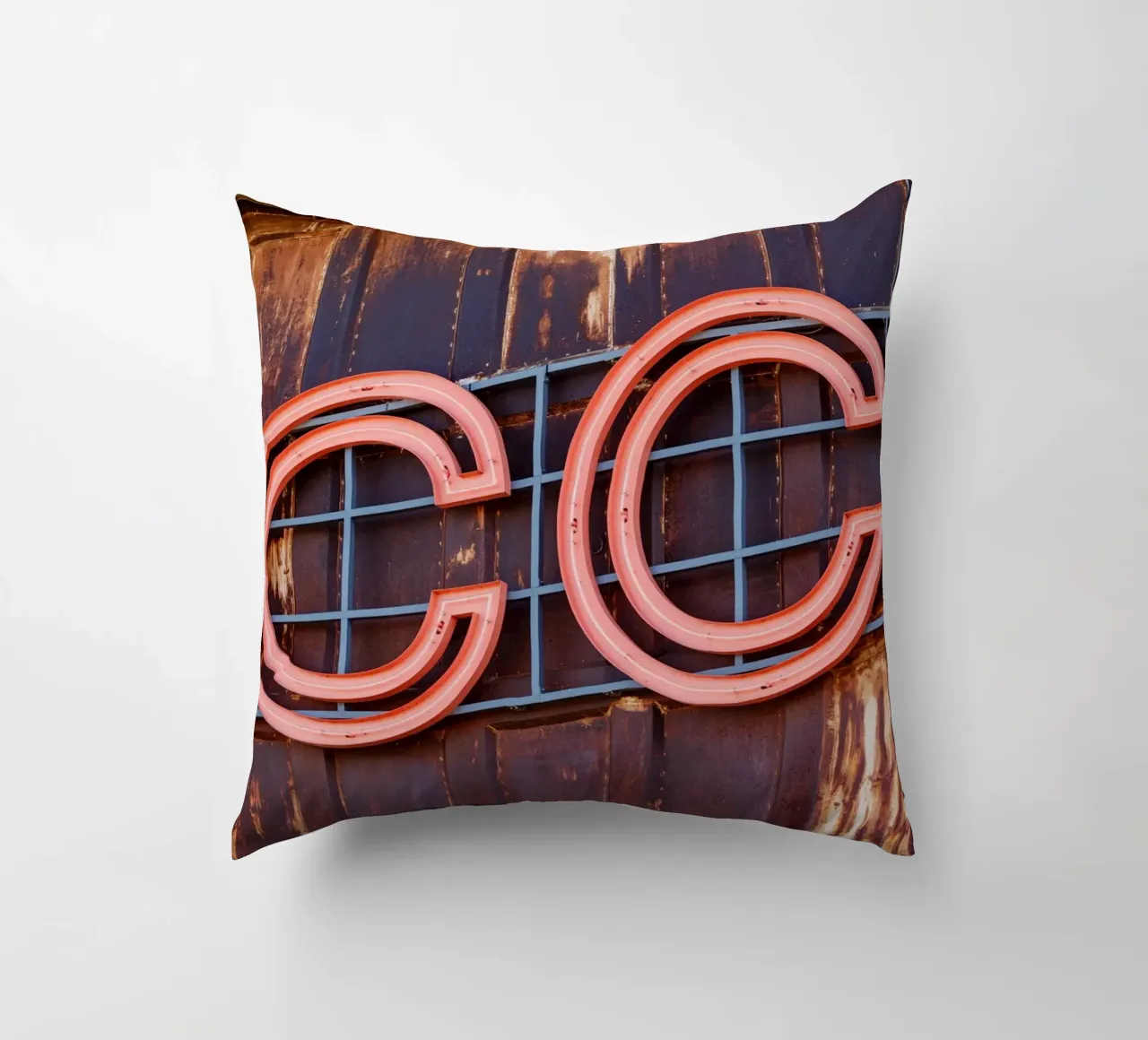 Lettere illuminate Copenhagen Contemporary cuscino da the view