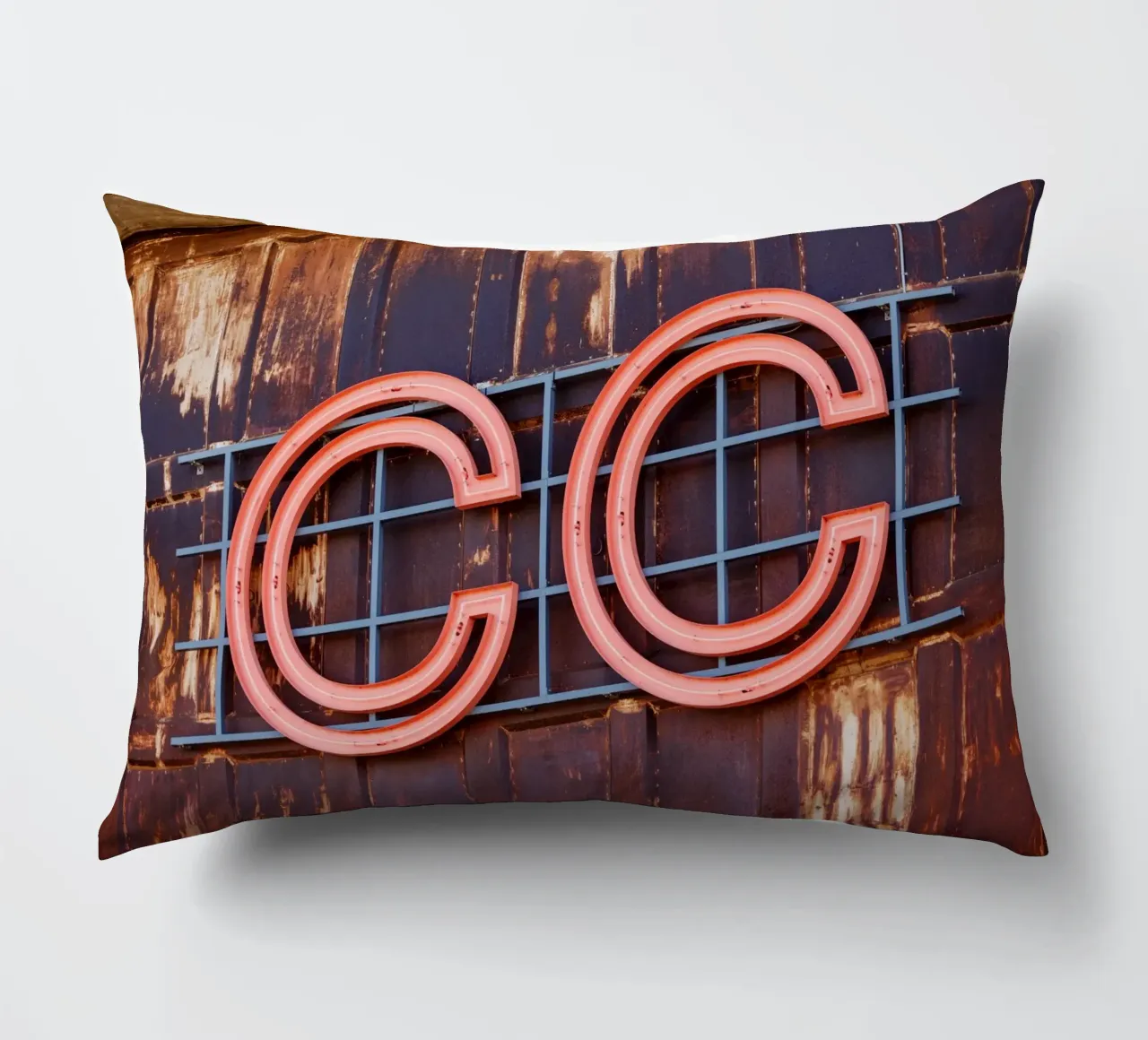 Lettere illuminate Copenhagen Contemporary cuscino da the view