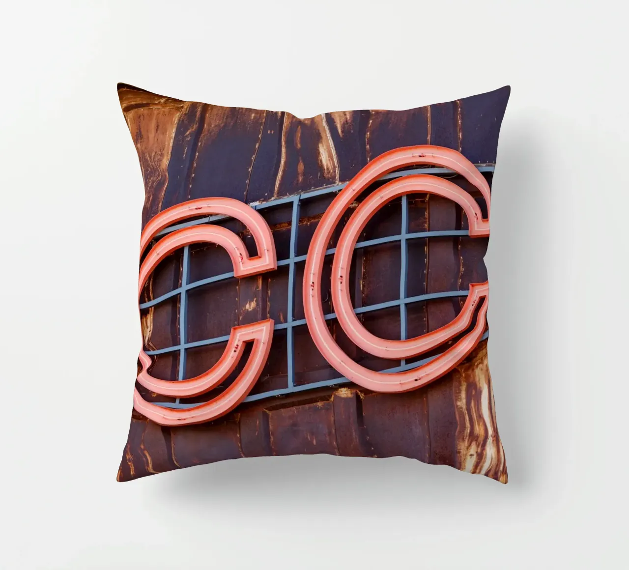 Lettere illuminate Copenhagen Contemporary cuscino da the view