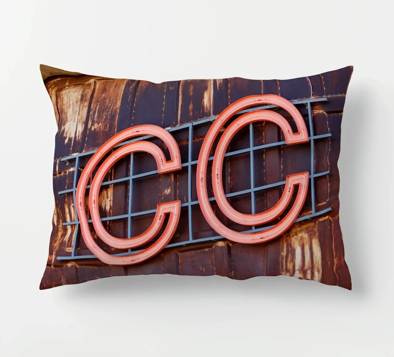 Lettere illuminate Copenhagen Contemporary cuscino da the view