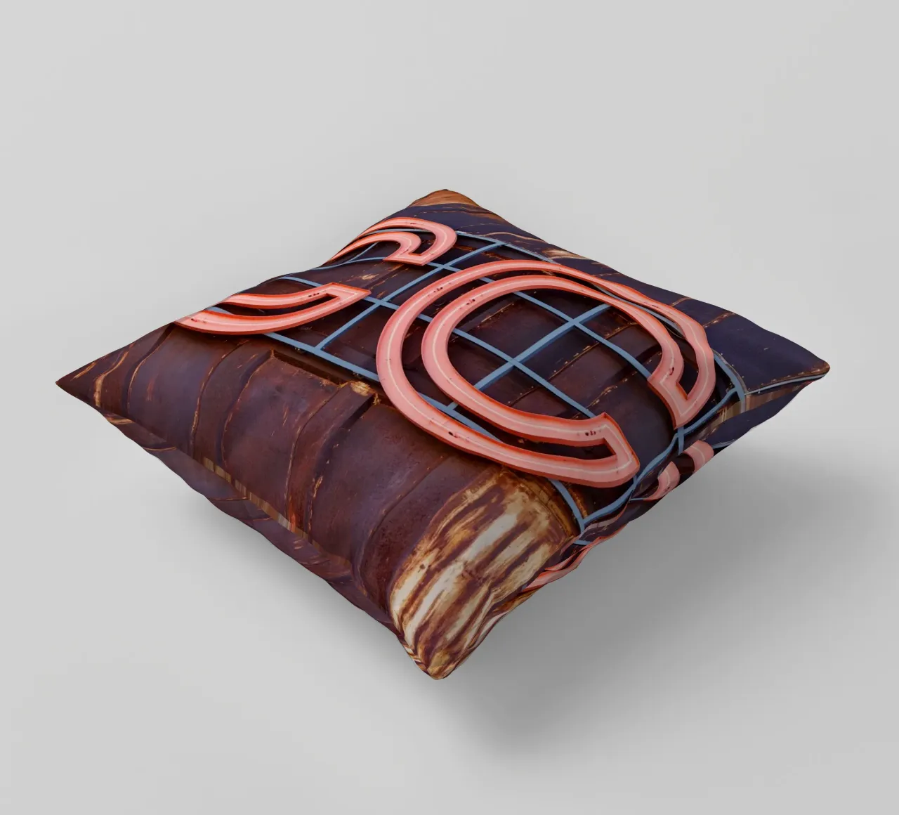 Lettere illuminate Copenhagen Contemporary cuscino da the view