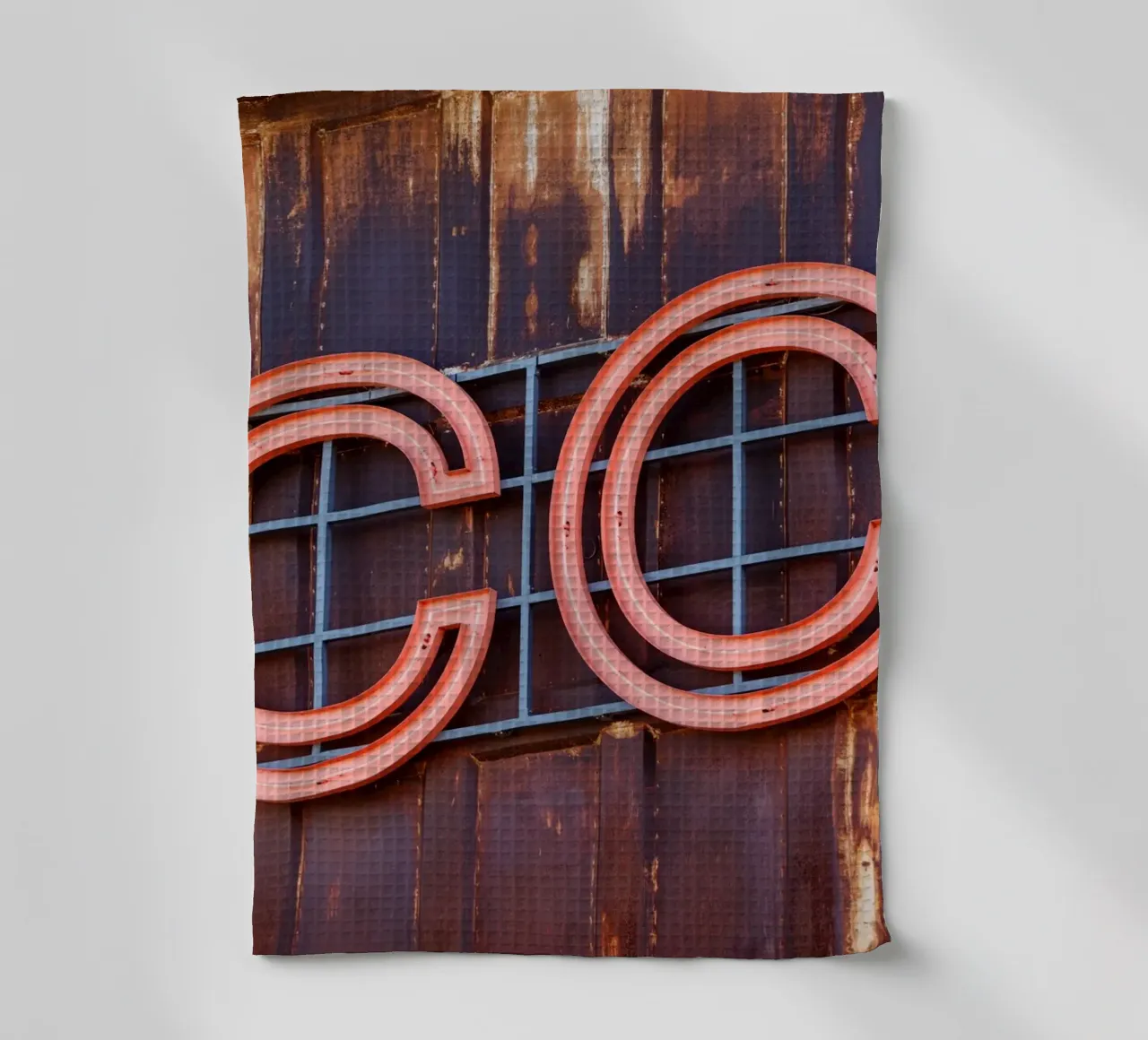 Lettere illuminate Copenhagen Contemporary canovaccio da cucina da the view