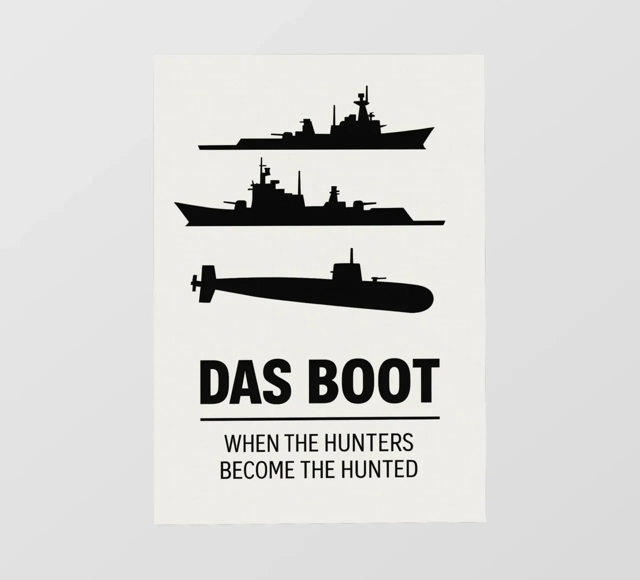 Das Boot Print pellicola backlit da MoviesArt