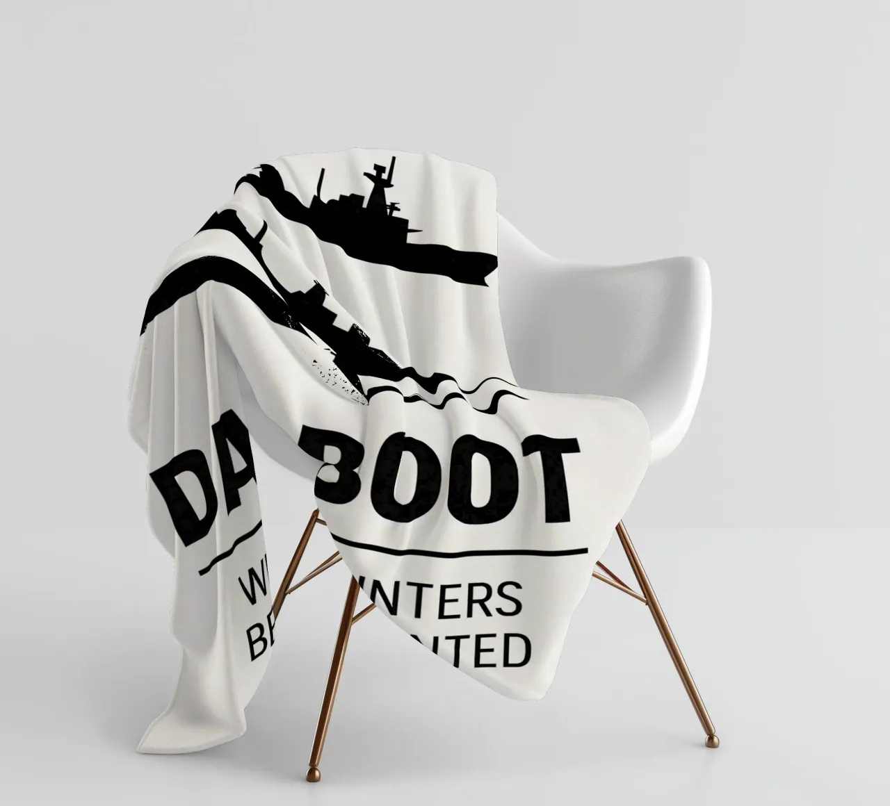 Das Boot Print coperta in pile da MoviesArt