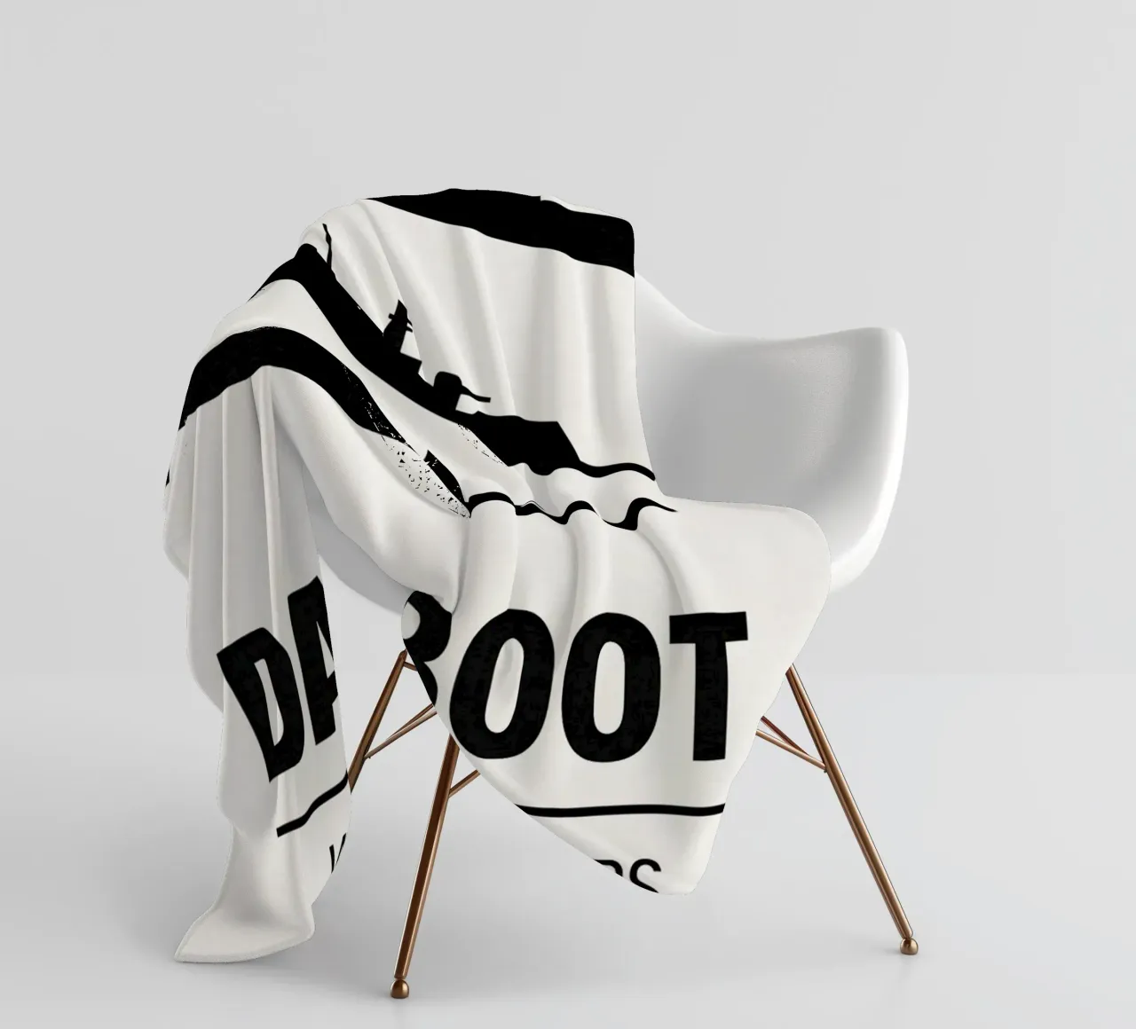 Das Boot Print coperta in pile da MoviesArt