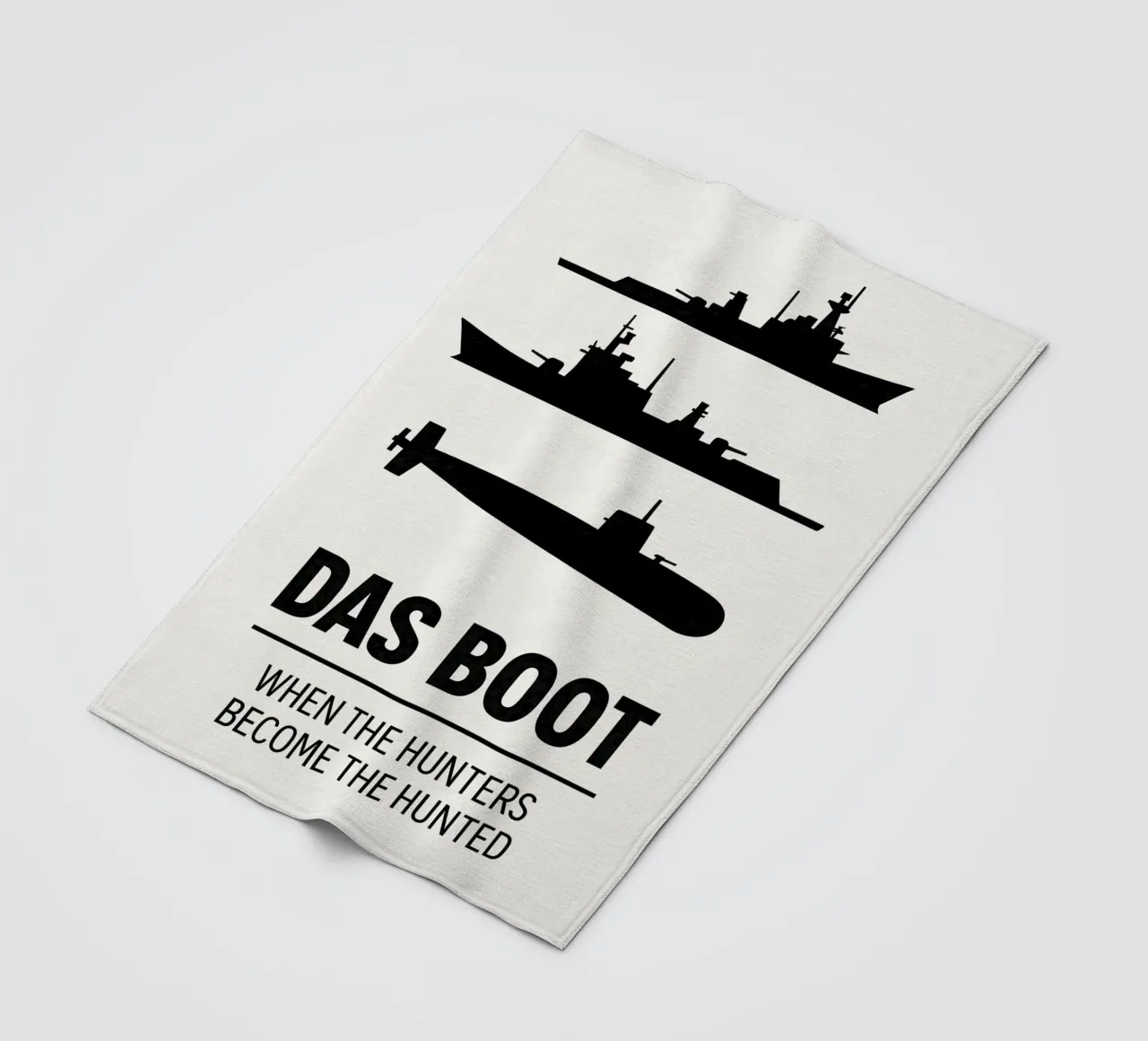 Das Boot Print coperta in pile da MoviesArt