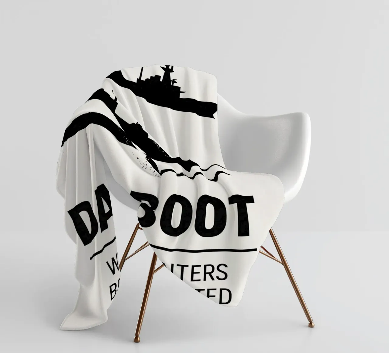 Das Boot Print coperta in pile da MoviesArt