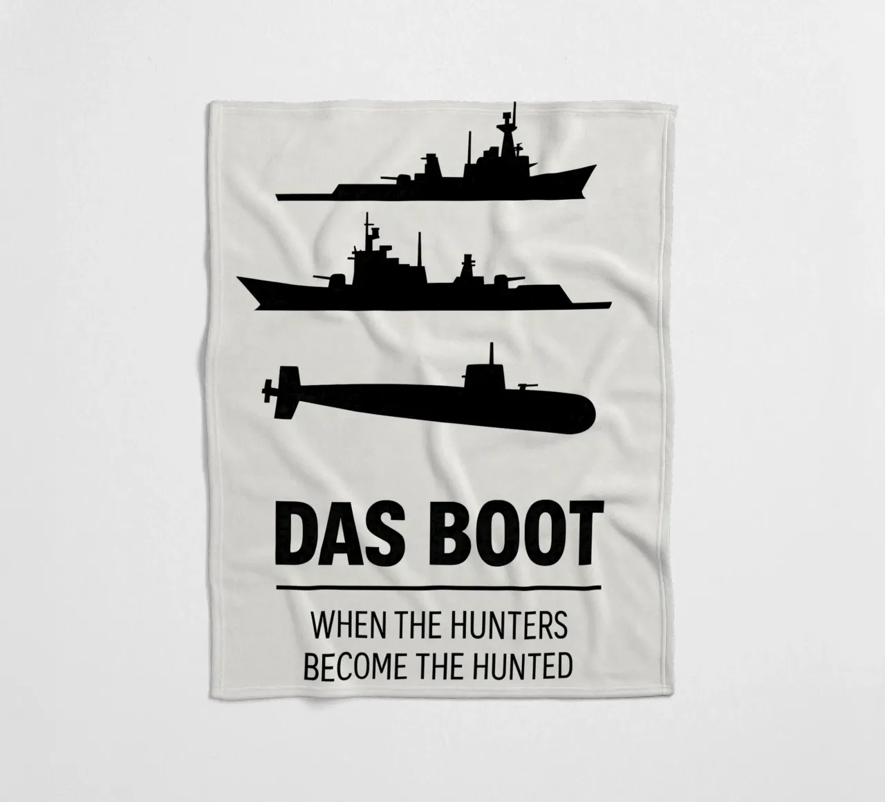 Das Boot Print coperta in pile da MoviesArt