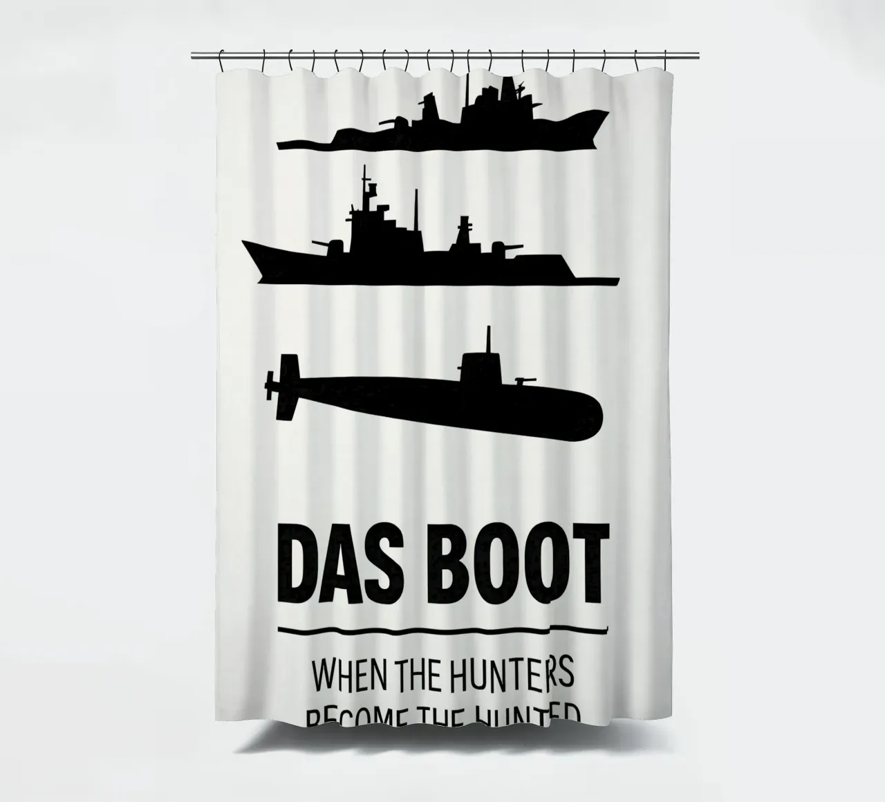 Das Boot Print tenda da doccia da MoviesArt