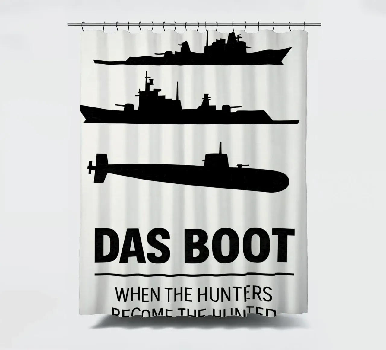 Das Boot Print tenda da doccia da MoviesArt
