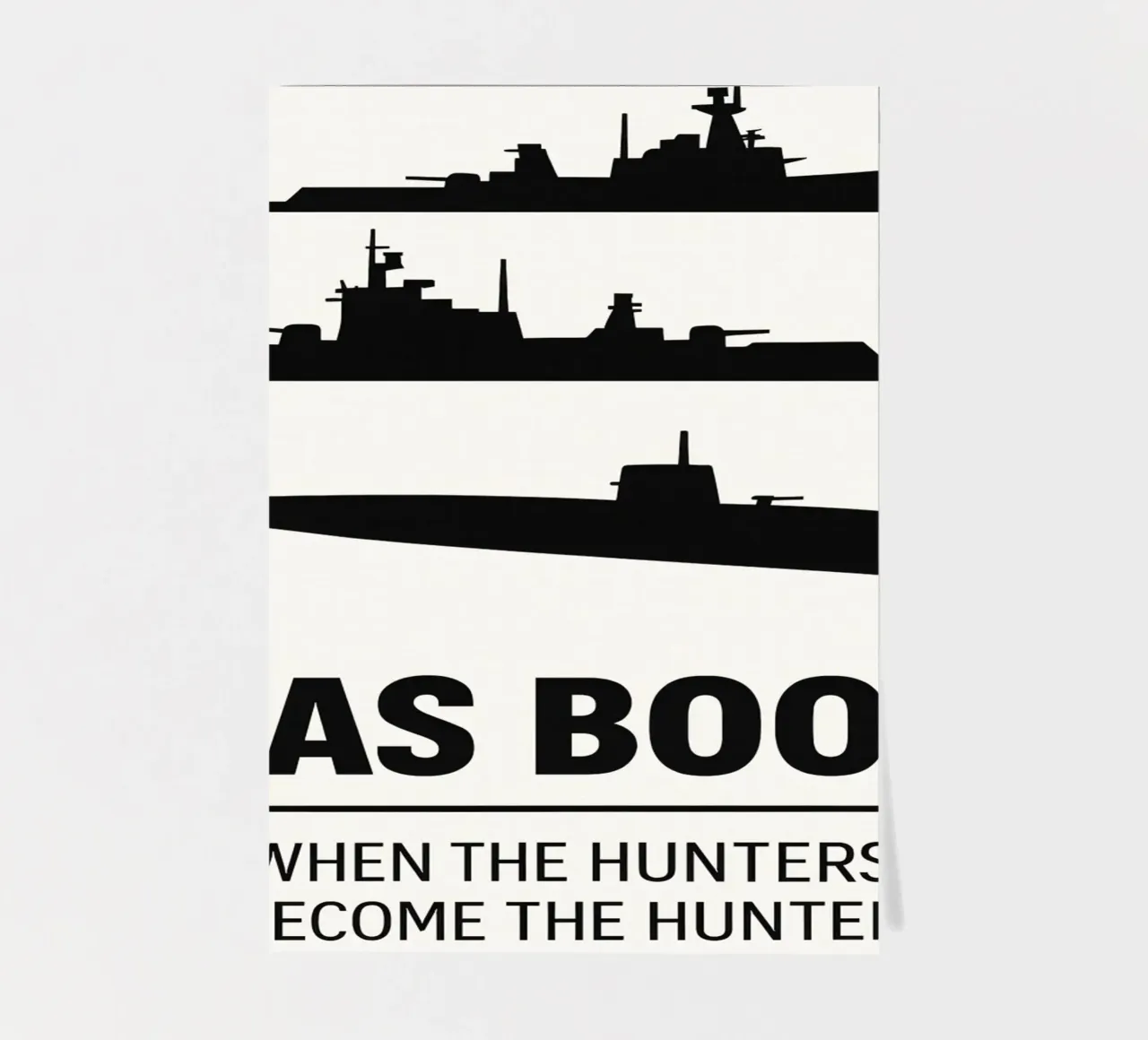 Das Boot Print foglio adesivo da MoviesArt