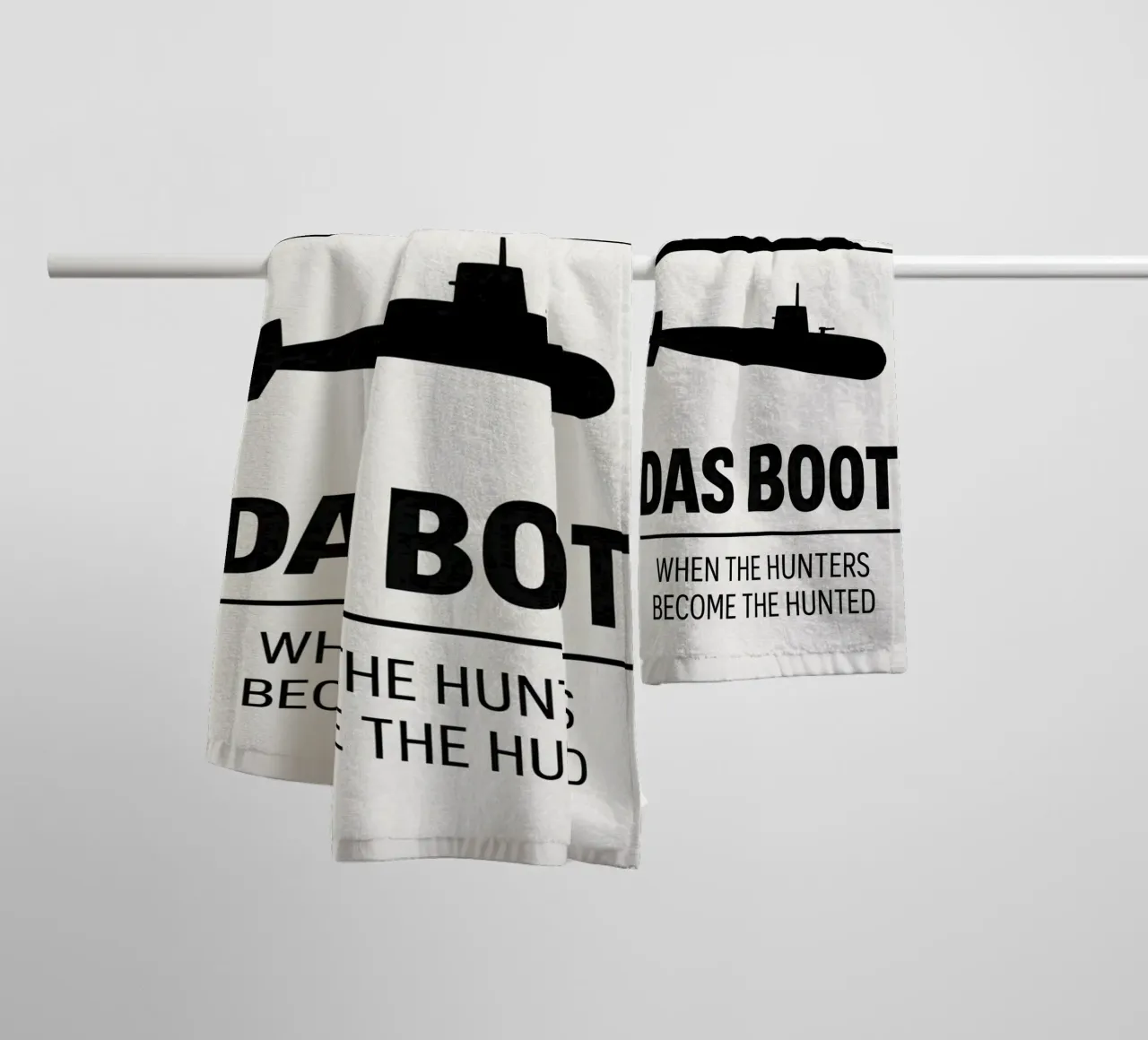 Das Boot Print asciugamano da bagno da MoviesArt
