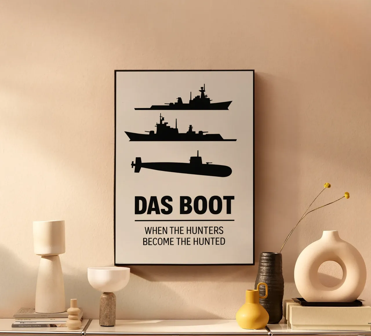 Das Boot Print alluminio dibond da MoviesArt