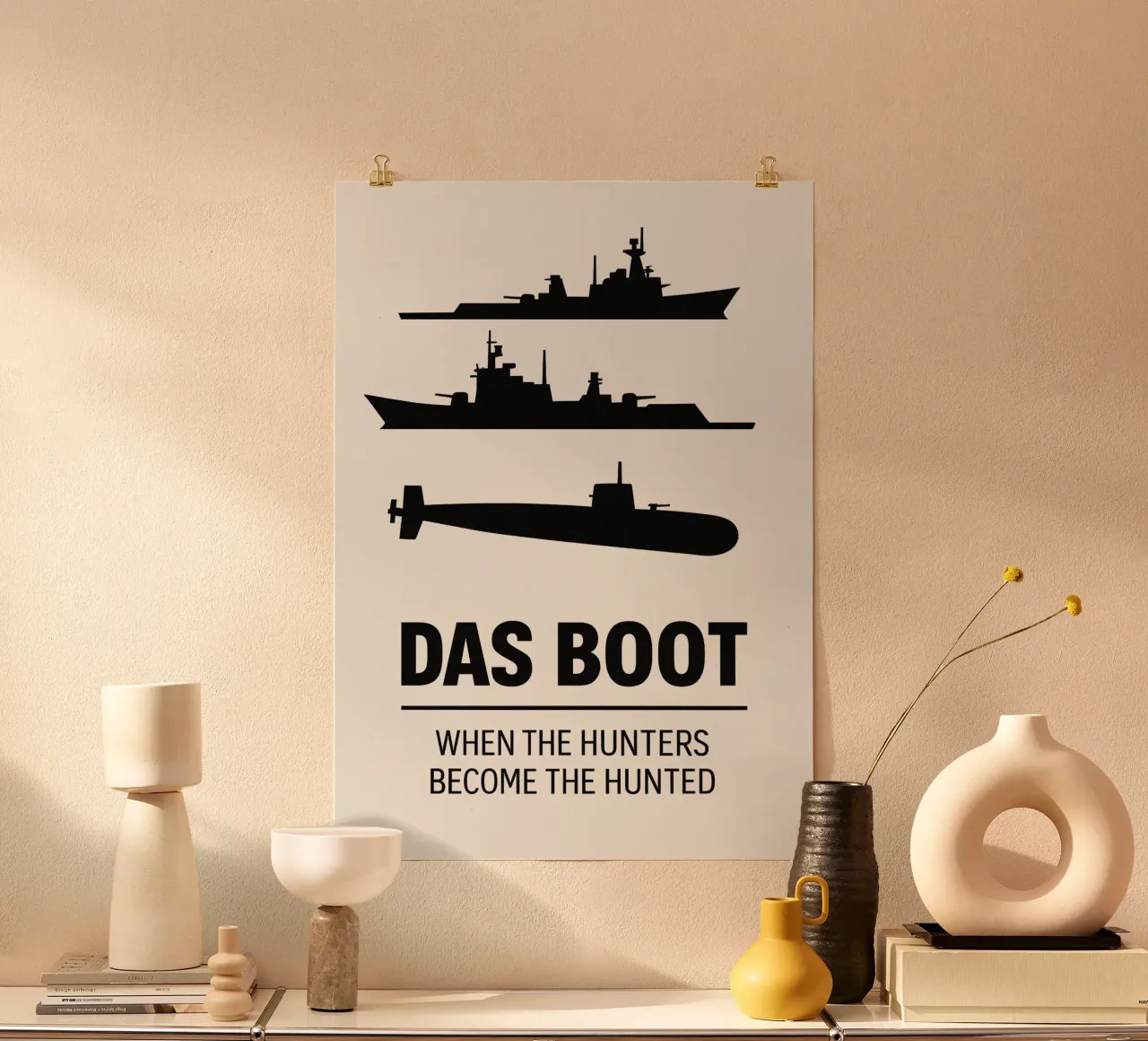 Das Boot Print carta hahnemühle da MoviesArt
