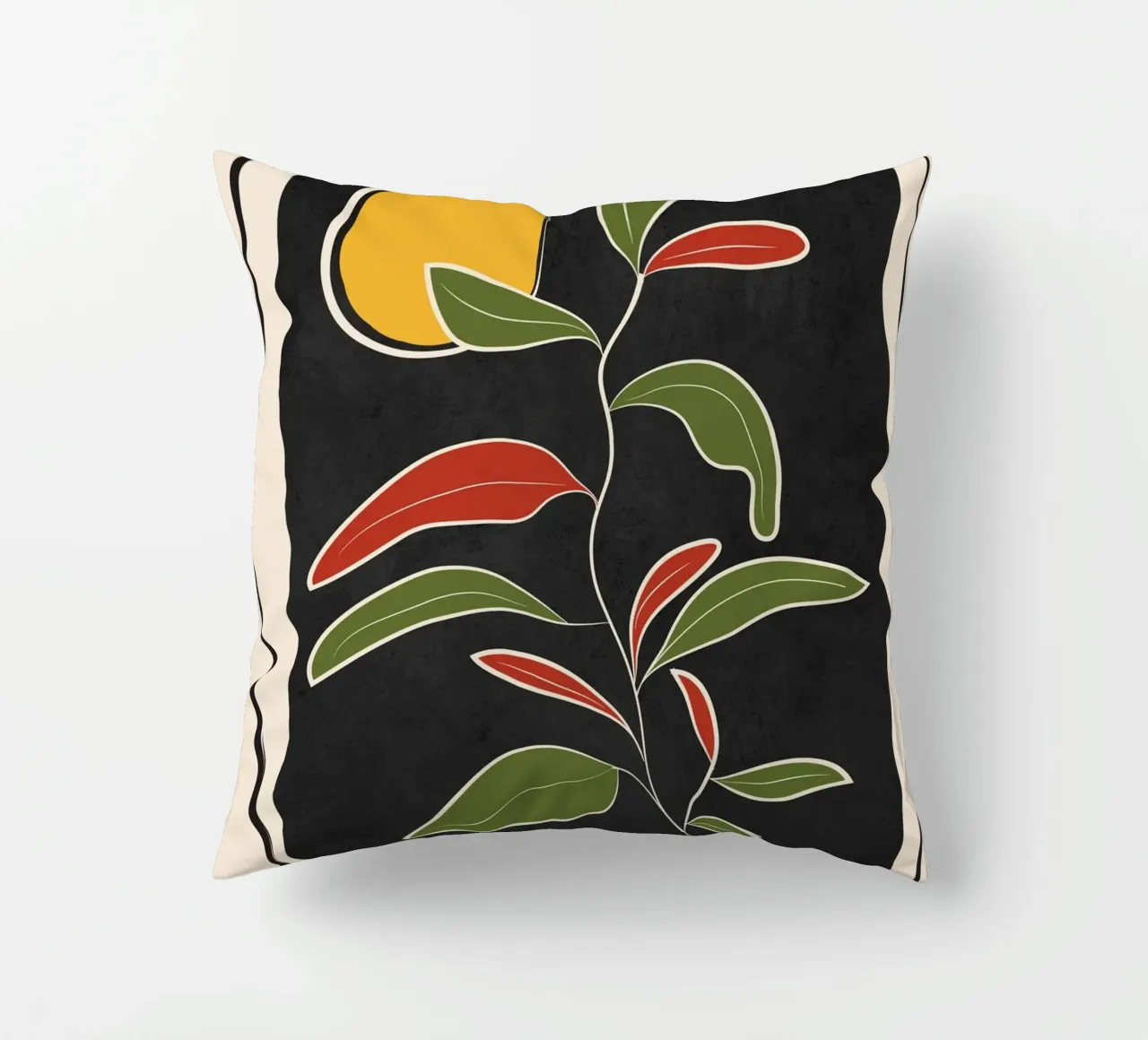 Abstract Plant 01 cuscino da cityart