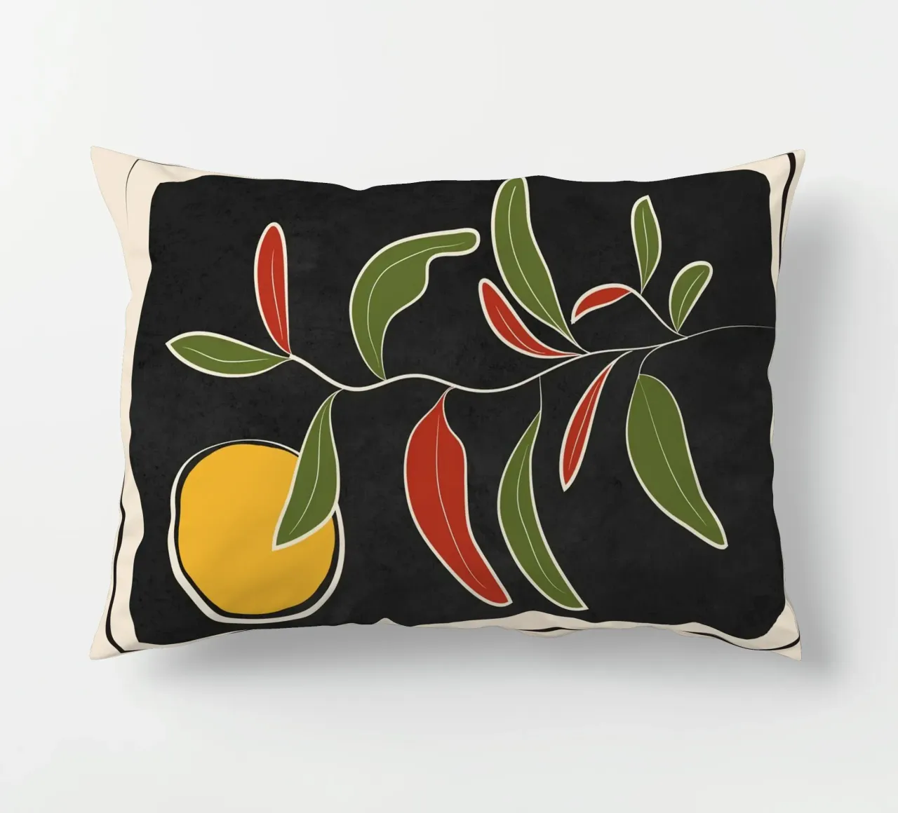 Abstract Plant 01 cuscino da cityart