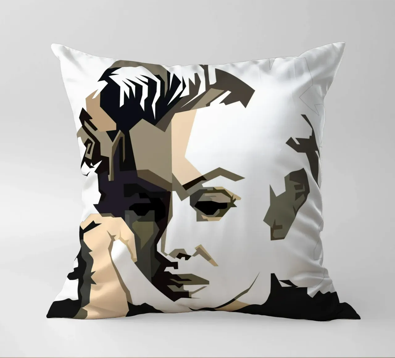 Illustrazione retrò di Marilyn Monroe di tendenza ora cuscino da Artkreator