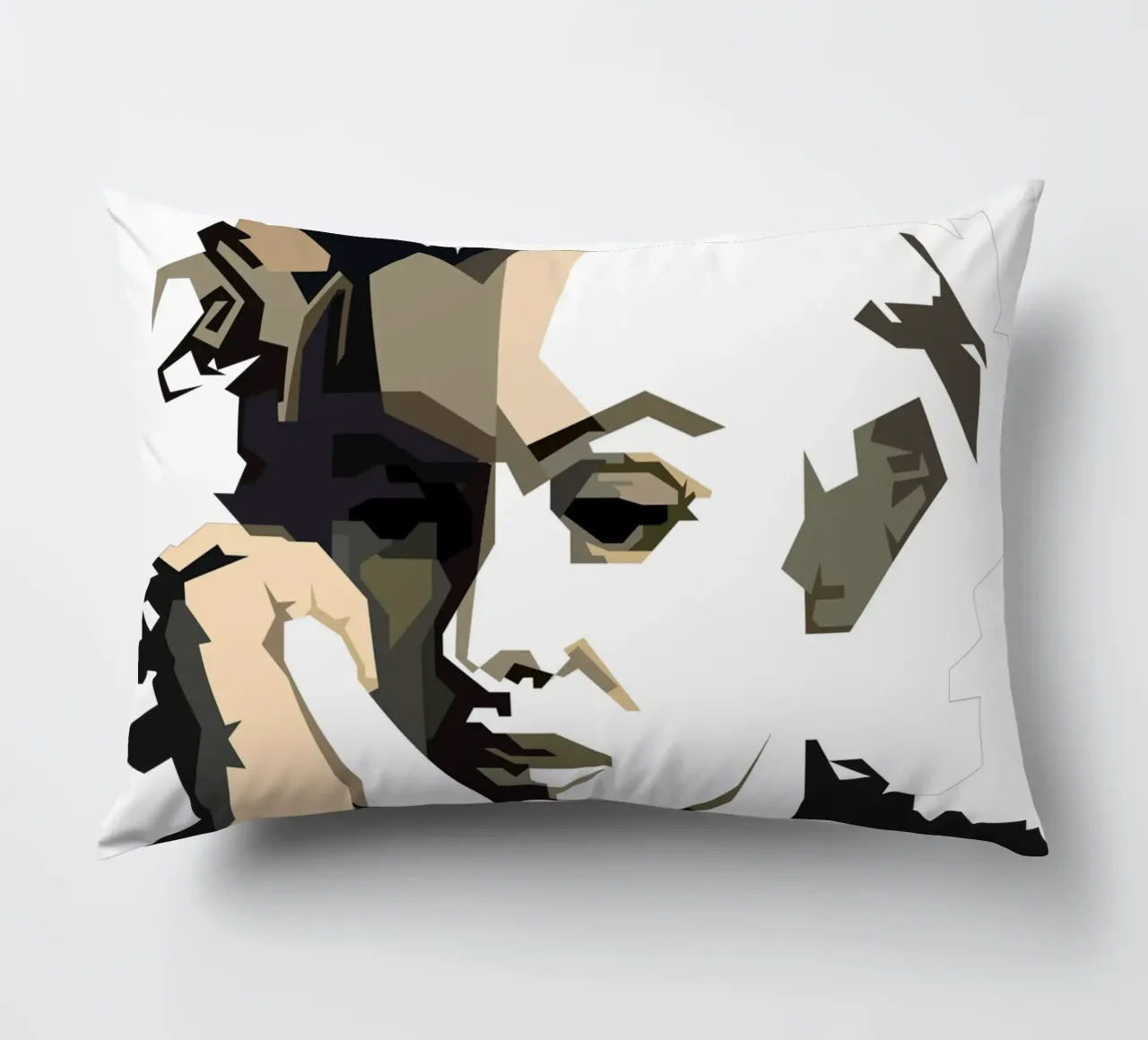 Illustrazione retrò di Marilyn Monroe di tendenza ora cuscino da Artkreator