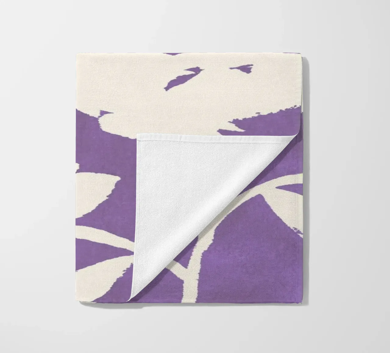 Motivo della rosa - Viola telo mare da intemporalis