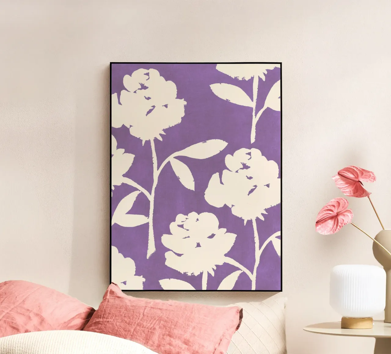 Rose Pattern - Purple plexiglass da intemporalis