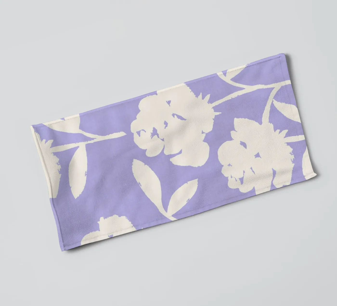Rose Pattern - Violet towel by intemporalis
