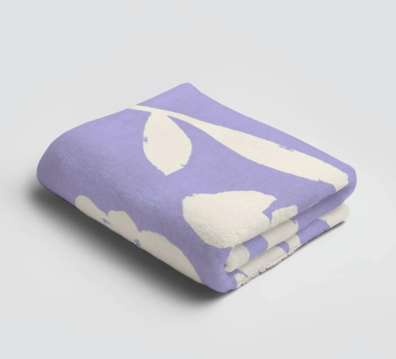 Rose Pattern - Violet towel by intemporalis