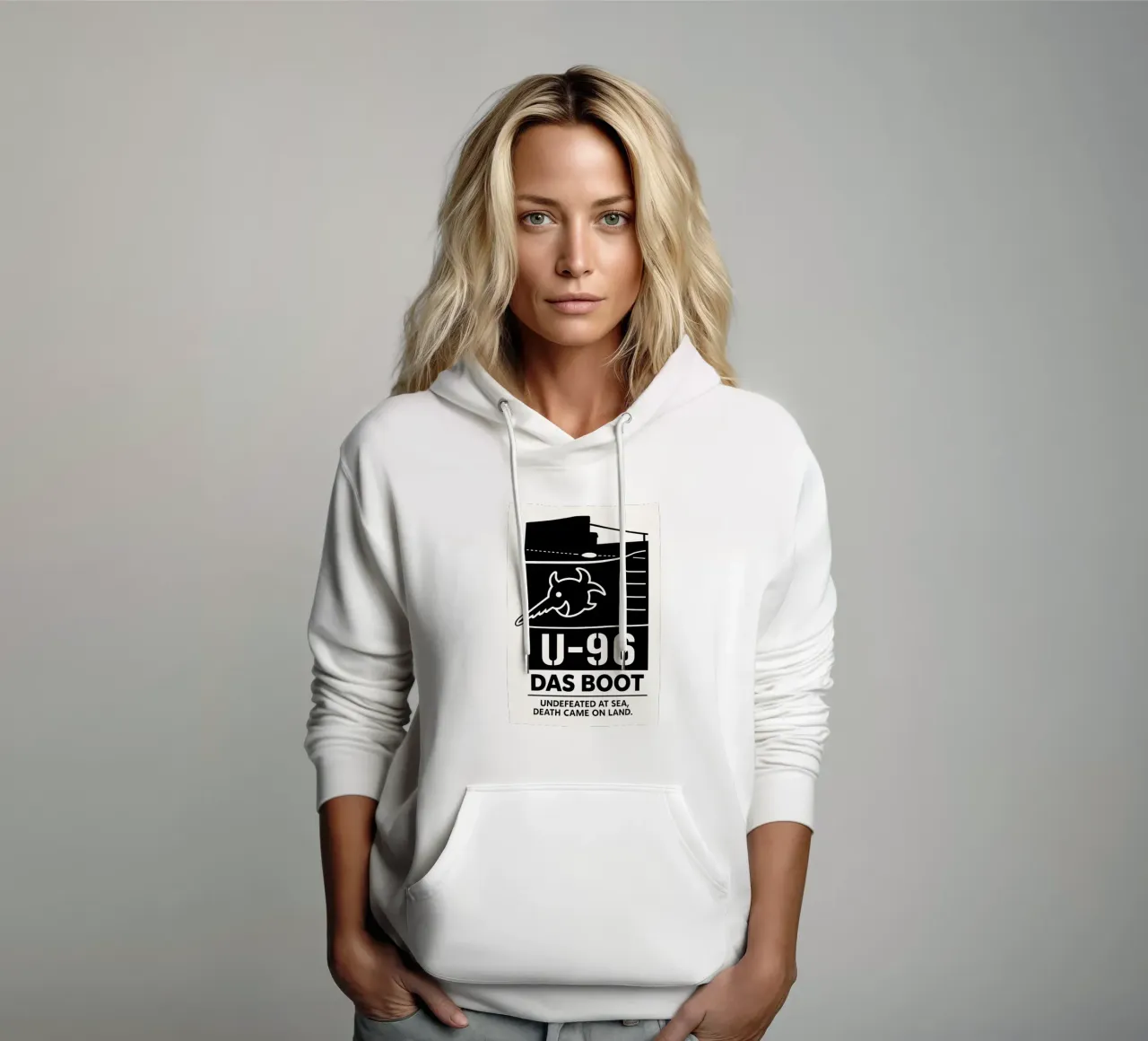 Das Boot Print felpa con cappuccio da MoviesArt