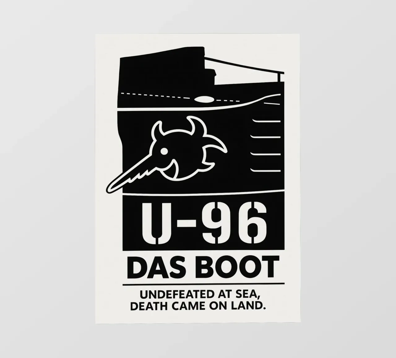 Das Boot Print telo in pvc da MoviesArt