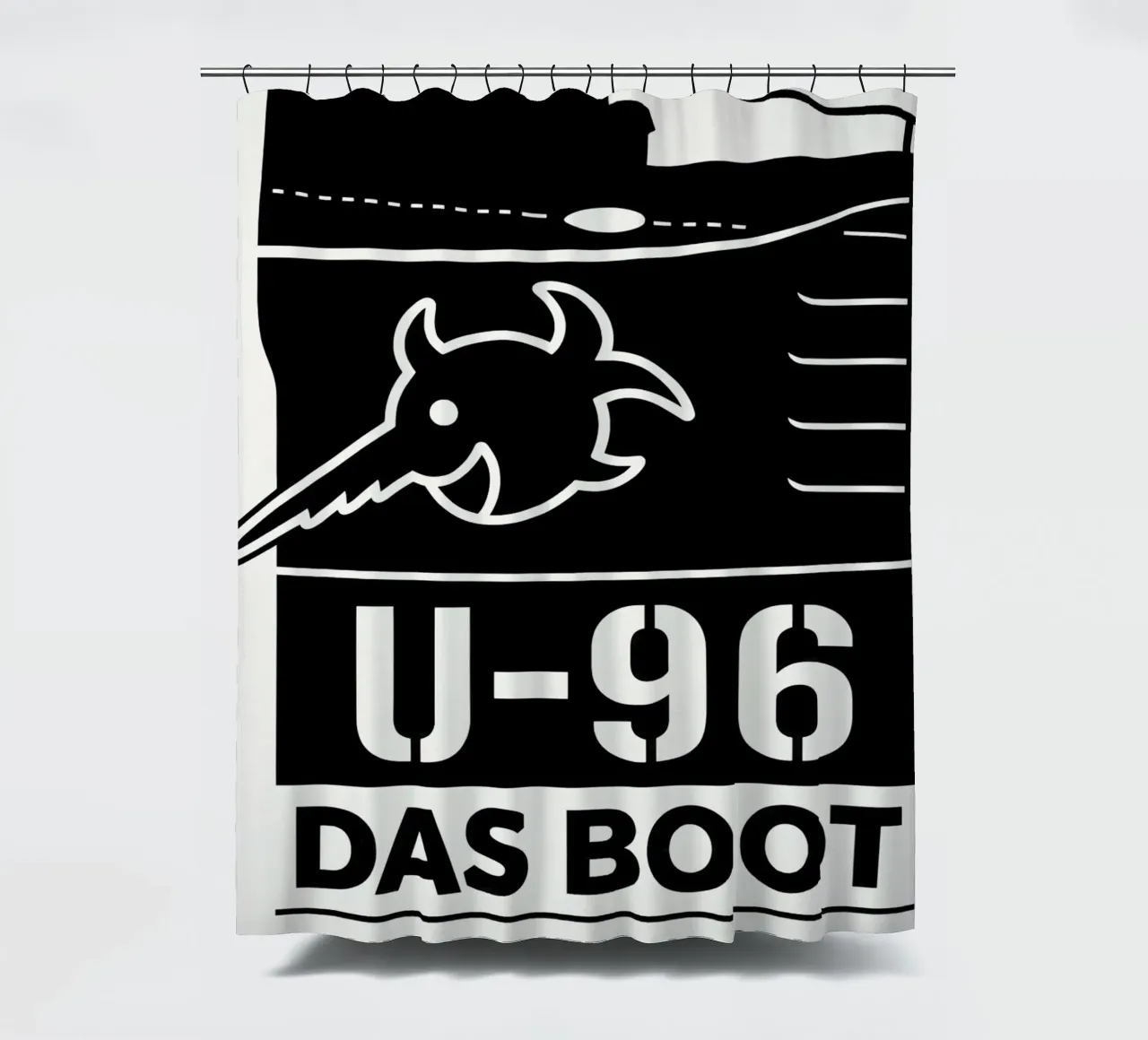 Das Boot Print tenda da doccia da MoviesArt